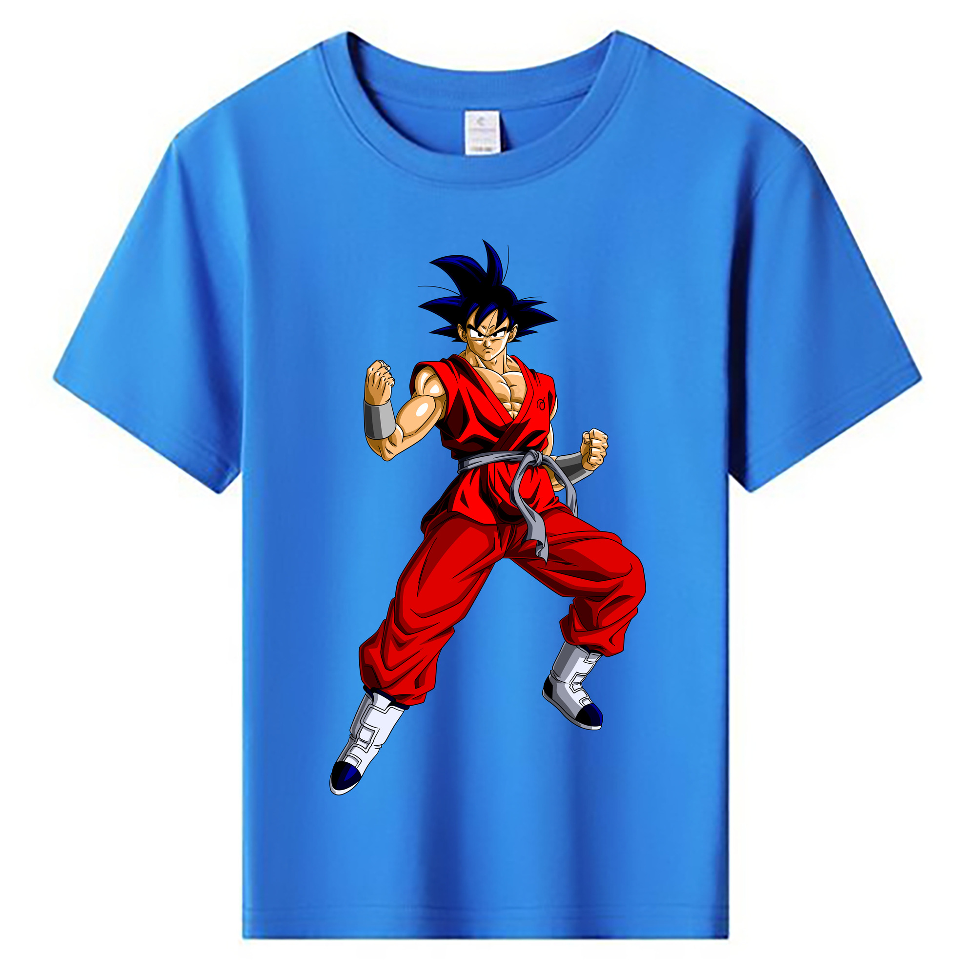 （画像用） ドラゴンボール 孫悟空（そん ごくう）Son Goku カカロット DRAGON BALL Kakarotto 綿100％キッズTシャツ（フロントプリント）